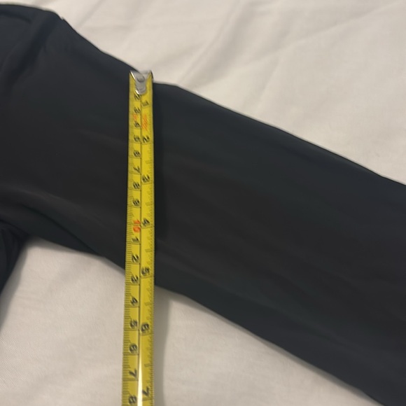 Ramy Brook Classic Black Heidi bodycon dress high neck shimmer lining SZ SM NWT - Picture 9 of 14